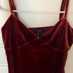 Forever 21 Velvet Dress - Size S